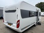 Hobby Excellent 560 WFU SHOW 1 november, Caravans en Kamperen, Caravans, Schokbreker, Rondzit, Hobby, Overige typen