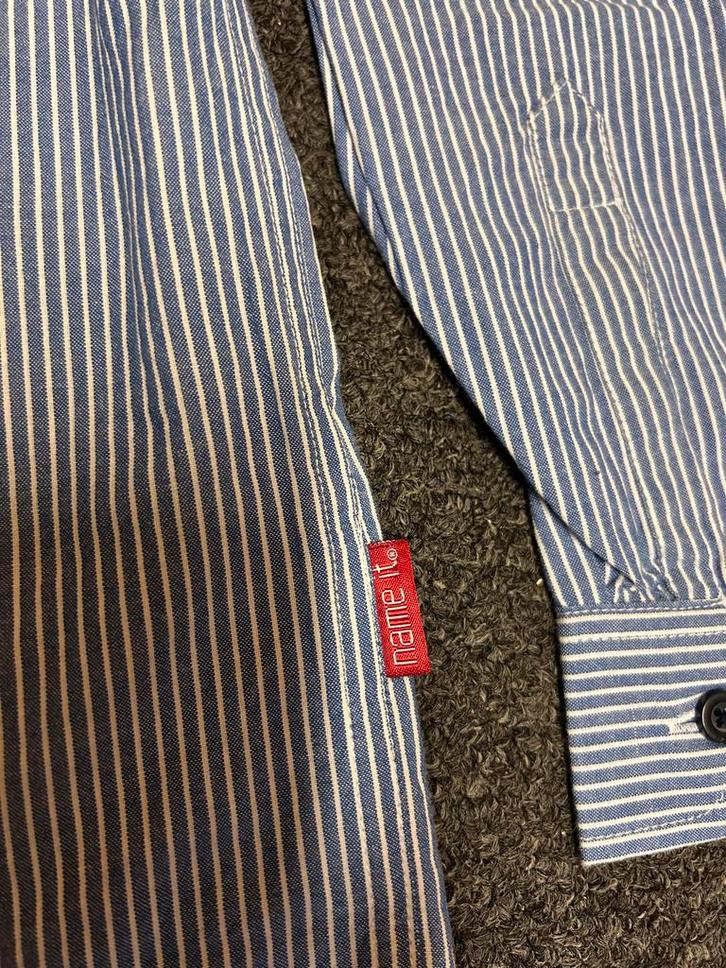 Name It gestreept overhemd maat 128, Kinderen en Baby's, Kinderkleding | Overige, Zo goed als nieuw, Jongen of Meisje, Ophalen of Verzenden