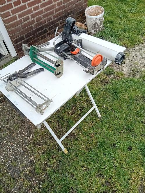 Verfgereedschap / freesmachine/ klezoorboy/ werklamp/ schaaf, Doe-het-zelf en Verbouw, Gereedschap | Zaagmachines, Zo goed als nieuw