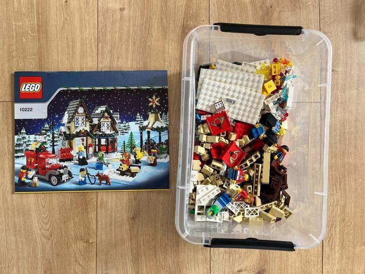 Lego 10222 Winter Village Post Office, Kinderen en Baby's, Speelgoed | Duplo en Lego, Zo goed als nieuw, Lego, Complete set, Ophalen of Verzenden
