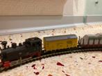 N-spoor ovaaltje met Lokje Anna, 3 wagonnetjes, rail + trafo, Hobby en Vrije tijd, Modeltreinen | N-Spoor, Ophalen of Verzenden