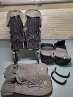 Bugaboo Donkey Twin - COMPLEET, Gebruikt, Bugaboo, Verstelbare duwstang, Ophalen