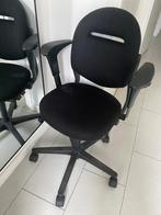 Bureaustoel zwart, Ophalen, Gebruikt, Zwart, Bureaustoel