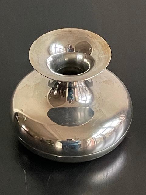 Verzilverd antiek/vintage stijlvol vaasje Nieuwpoort pleet, Antiek en Kunst, Antiek | Vazen, Ophalen