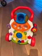 Loopwagentje met blokjes en muziek, Ophalen, Gebruikt, Auto, Met geluid