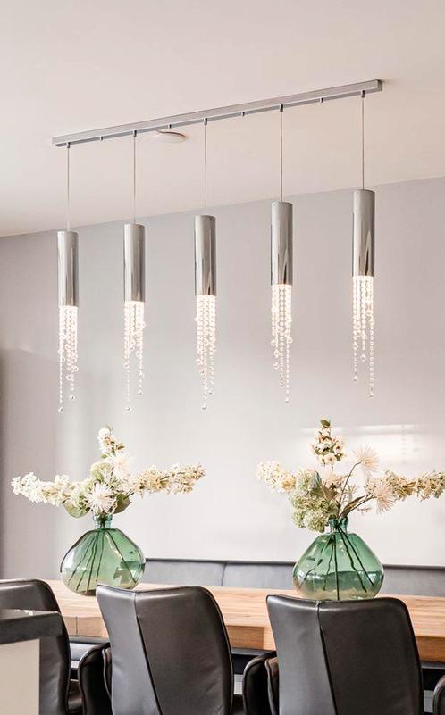 Design hanglamp - Ilfari Sexy Cristals H5, Huis en Inrichting, Lampen | Hanglampen, Gebruikt, Ophalen