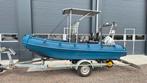 Whaly 455 bj 2021 Honda 30 pk bj 2023 visboot reddingsboot, Watersport en Boten, Vis- en Consoleboten, Ophalen, Overige materialen