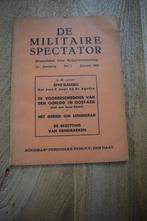 Militaire Spectator. Blad voor Krijgswetenschap. No 4 1942, Boeken, Oorlog en Militair, Gelezen, Algemeen, Ophalen of Verzenden