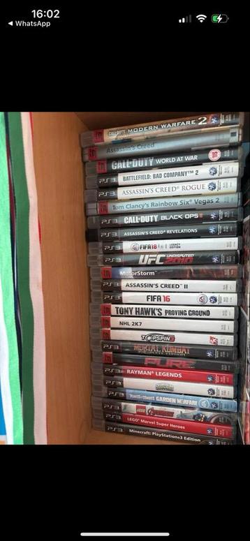 PS3 Games Collectie - Call of Duty, Assassin's Creed, FIFA beschikbaar voor biedingen