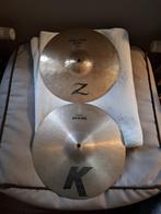 Zildjian k/z custom 13 inch hihat voor uw drumstel, Ophalen of Verzenden, Zo goed als nieuw, Drums of Percussie