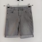 Name it jeans korte broek lichtgrijs maat 140, Broek, Gebruikt, Ophalen of Verzenden, Name IT