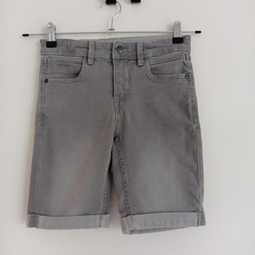 Name it jeans korte broek lichtgrijs maat 140 beschikbaar voor biedingen