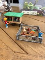 Konijnenhok playmobil 6140, Ophalen of Verzenden, Gebruikt