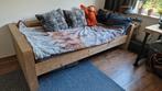 Massief houten bed/ bedbank voor tienerkamer, Gebruikt, Eenpersoons, Ophalen