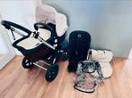 Bugaboo Cameleon 3  3 in 1 Creme/Bruin, Gebruikt, Bugaboo, Combiwagen, Met reiswieg