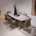 4SO set Albano met Manolo tafel 240cm nu voor €2149,-, Ophalen, Overige materialen, Nieuw, Tuinset
