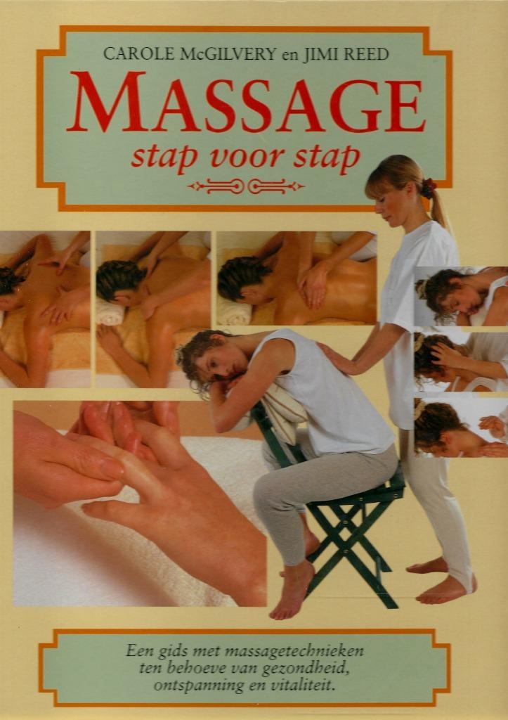 BOEK MASSAGE STAP VOOR STAP., Boeken, Esoterie en Spiritualiteit, Nieuw, Instructieboek, Overige onderwerpen, Ophalen of Verzenden