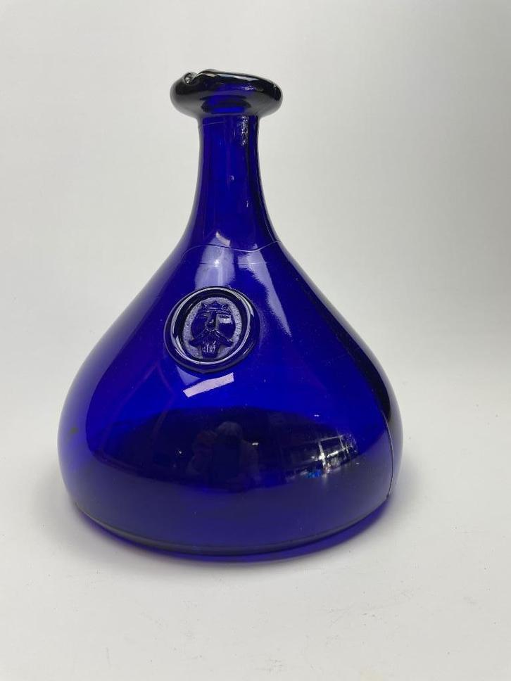 Glazen karaf, vaas van Olé Winter., Antiek en Kunst, Antiek | Vazen, Ophalen of Verzenden