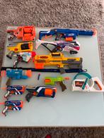 Hele verzameling diverse nerf en speelgoed geweren, Ophalen, Gebruikt