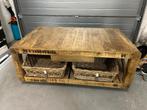 Salontafel mangohout, Huis en Inrichting, Tafels | Salontafels, Ophalen, Gebruikt, 100 tot 150 cm, 50 tot 100 cm