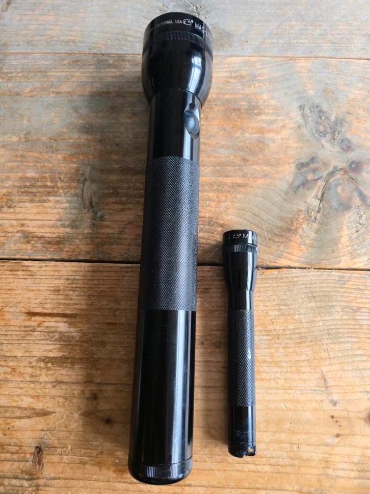 Maglite 3 d cell zaklamp staaflamp, Caravans en Kamperen, Zaklampen, Gebruikt, Batterij, Ophalen of Verzenden