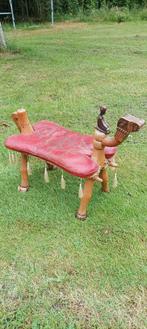 Vintage kamelen krukje, Ophalen of Verzenden, Hout