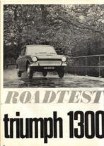 Autovisie test Triumph 1300 November 1966, Gelezen, Overige merken, Ophalen of Verzenden