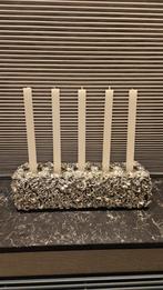 Pols Potten Kandelaar - ca. 40 cm, Gebruikt, 25 tot 50 cm, Ophalen of Verzenden, Metaal