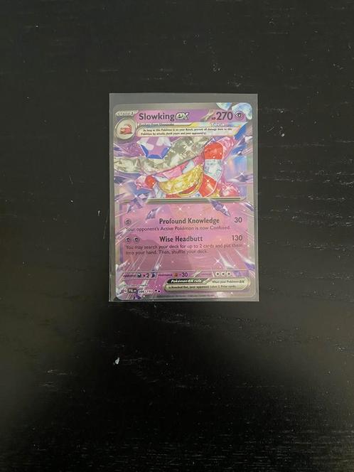 Slowking ex #086/193 - paldea evolved, Hobby en Vrije tijd, Verzamelkaartspellen | Pokémon, Zo goed als nieuw, Losse kaart, Foil
