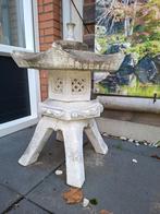 Betonnen japans beeld 70 cm, Ophalen, Zo goed als nieuw, Vijverfilter
