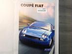 Coupe Fiat folder Italiaans 1996  8 blz, Ophalen of Verzenden, Nieuw, Overige merken