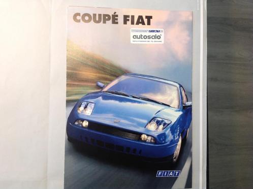 Coupe Fiat folder Italiaans 1996  8 blz, Boeken, Auto's | Folders en Tijdschriften, Nieuw, Overige merken, Ophalen of Verzenden