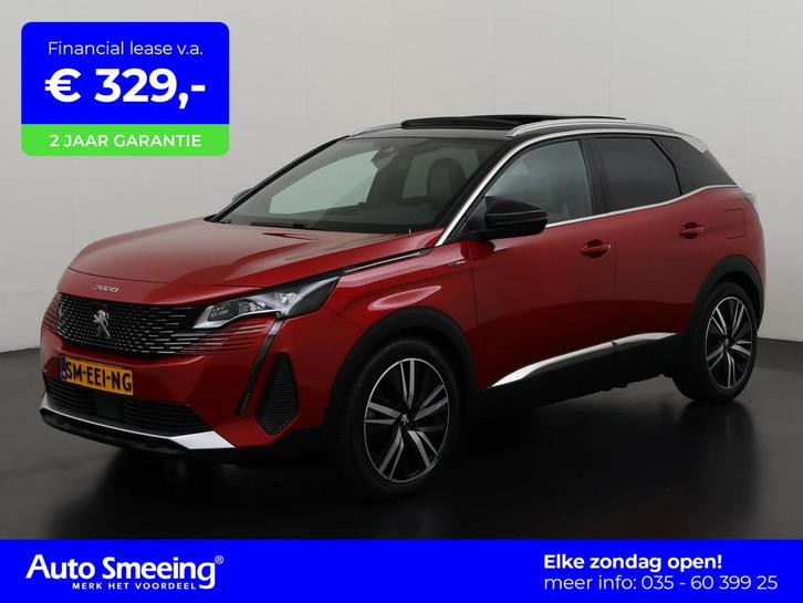 Peugeot 3008 1.6 HYbrid 225 GT Pack | Panoramadak | Trekhaak, Auto's, Peugeot, Bedrijf, Te koop, 360° camera, ABS, Achteruitrijcamera