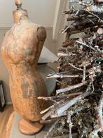 Franse antieke buste paspop, Huis en Inrichting, Woonaccessoires | Zuilen en Pilaren, Ophalen of Verzenden, Zo goed als nieuw