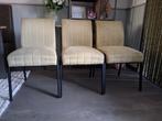 3 eettafel stoelen, Ophalen, Gebruikt