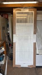 Stompe paneeldeur 93x231.5 cm blank glas sks 1235 nr 095, Doe-het-zelf en Verbouw, Ophalen, 215 cm of meer, Binnendeur, Glas