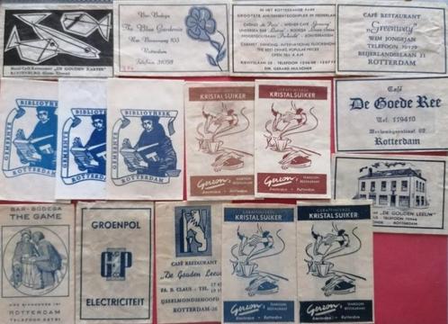 Rotterdam gesorteerd op G 441, Verzamelen, Suikerzakjes, Verzenden