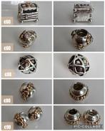 Schitterende bicolor Pandora bedels, zilver met 14k goud, Sieraden, Tassen en Uiterlijk, Ophalen of Verzenden, Zo goed als nieuw