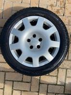 Winterbanden met Saab wieldoppen, Auto diversen, Wieldoppen, Ophalen, Gebruikt