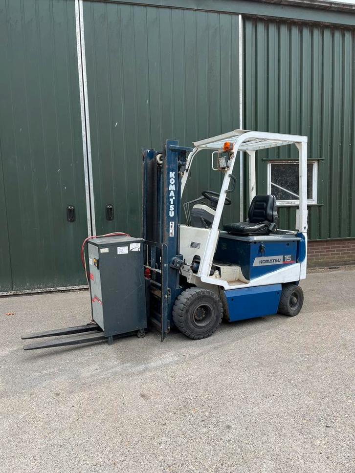 Heftruck Komatsu fb 1500 kg side shift freelift nette staat!, Zakelijke goederen, Machines en Bouw | Heftrucks en Intern transport