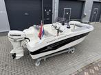 Prins 450 Open Consoleboot incl. Evinrude 50PK E-Tec, Watersport en Boten, Vis- en Consoleboten, Prins, Zo goed als nieuw, Wfwatersport@botenverhuurhoorn.nl