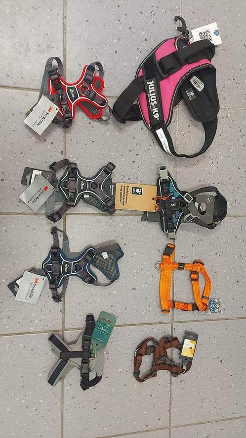 Diverse hondentuigen / harnass partij (8stuks), Dieren en Toebehoren, Hondenhalsbanden en Penningen, Nieuw, Ophalen of Verzenden