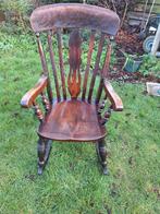 schommelstoel a la Windsor, Ophalen, Gebruikt, Bruin, Eén