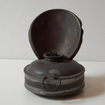 antiek olielampje voor spoorweglamp/treinlamp/seinlantaarn beschikbaar voor biedingen