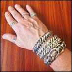 BEN XL   Buddha to Buddha armband maat  F, Ophalen of Verzenden, Zo goed als nieuw, Zilver, Zilver