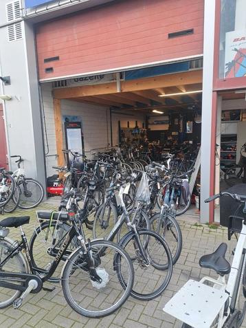 Te koop 2e hands ebikes elektrischefietsen met garantie 