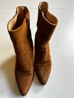 Via Vai cognac suède enkellaars 39, Via Vai, Overige kleuren, Lage of Enkellaarzen, Ophalen of Verzenden