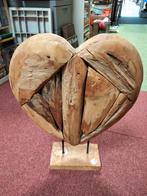 Decoratie houten hart, Ophalen of Verzenden, Zo goed als nieuw