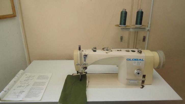 Industrie Naaimachine Global 3 Voudig transport(Nette, Hobby en Vrije tijd, Naaimachines en Toebehoren, Gebruikt, Naaimachine