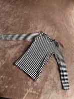 HEMA gestreepte top - Maat S, Kleding | Dames, Zwart, Ophalen of Verzenden, Zo goed als nieuw, Lange mouw